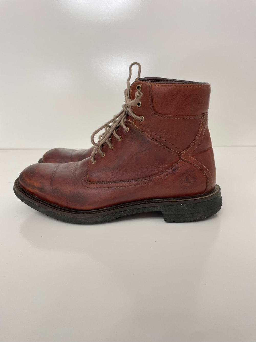 Timberland Earthkeeper Ryker Brown Leather Waterproof Boots Mens 9 Gorp Grunge